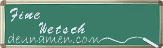 Fine Wetsch Visitenkarte
